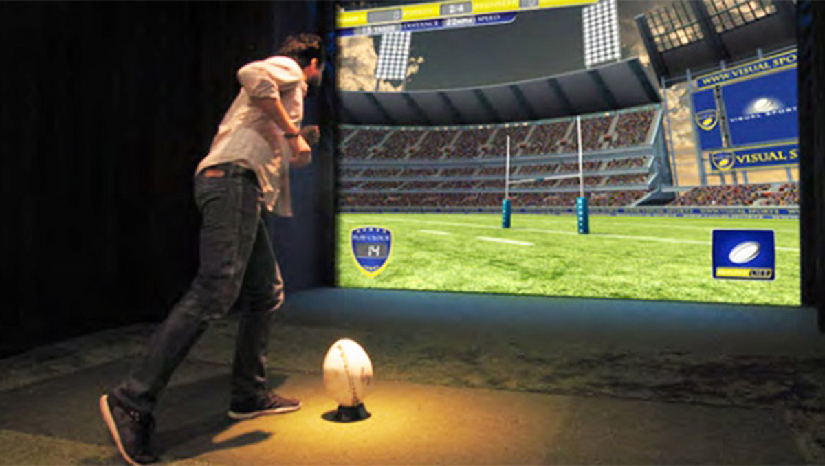 消防逃生虛擬英式橄欖球體驗