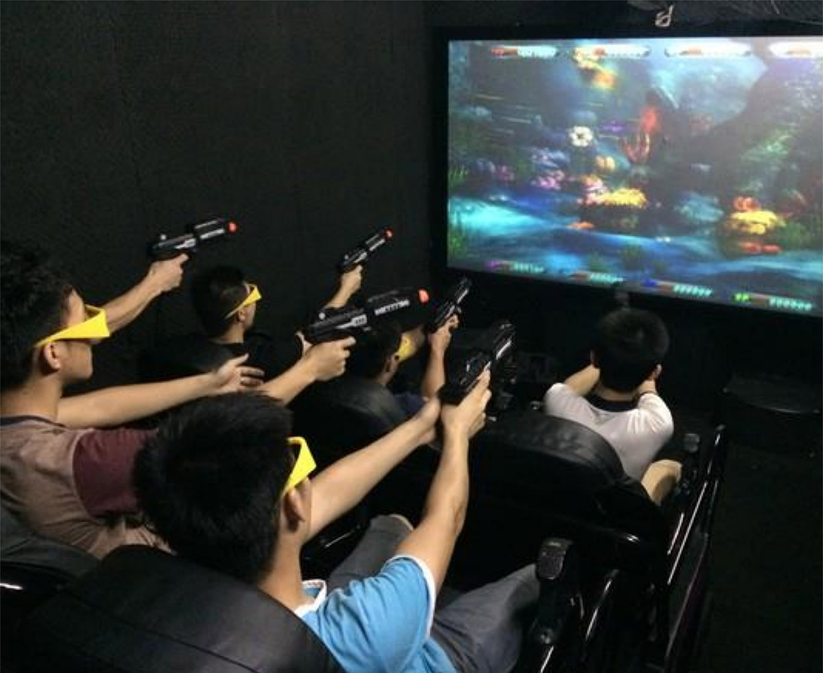 上海消防逃生7D互動游戲影院